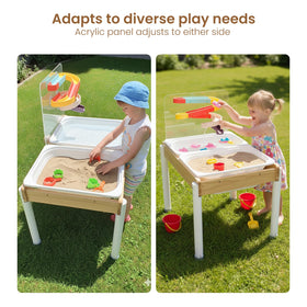 Woodtoe water track toys boost imaginative water play and experimentation
