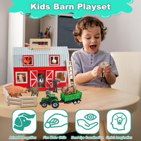 WoodTrove farmer figure adding role-play opportunities and storytelling prompts