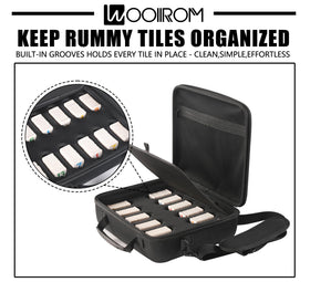 WOOIIROM Premium waterproof case keeps tiles secure during travel