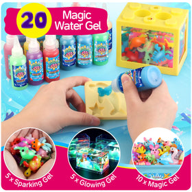 Wookidel animal molds collection laid out for crafting fun
