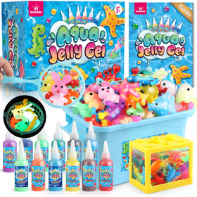 Wookidel Aqua Fairy kit bottle pour offers engaging sensory gel play for kids
