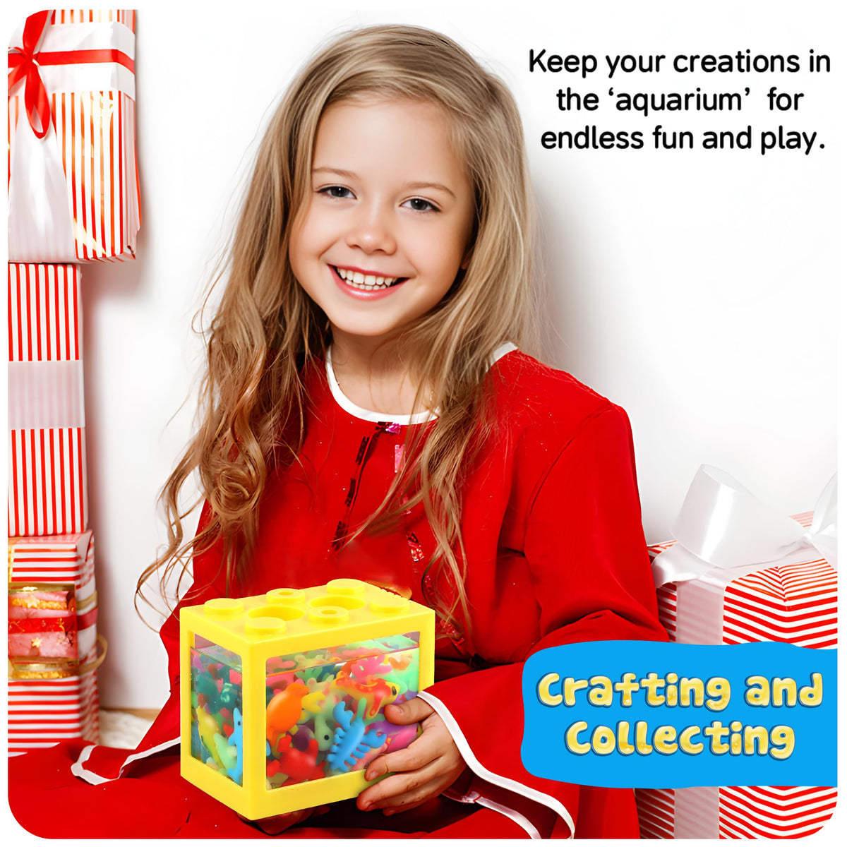 Wookidel child playing with elf figures sparks fine motor practice