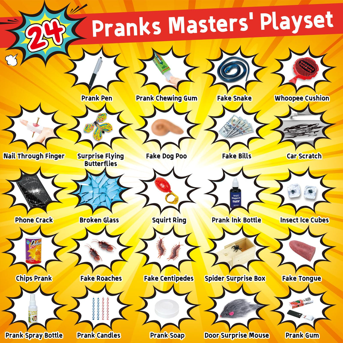 Wookidel Prank Stuff rubber snake adds playful surprise and realism to pranks.