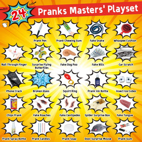 Wookidel Prank Stuff rubber snake adds playful surprise and realism to pranks.