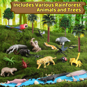 Wookidel rainforest macaw parrot figure for vibrant classroom displays