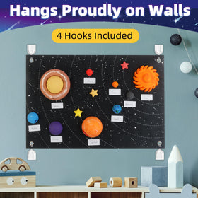 Wookidel solar system kit instruction booklet guides step-by-step project setup and learning.