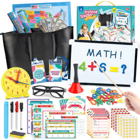 Wookidel teacher set backpack keeps supplies organized for imaginative lessons