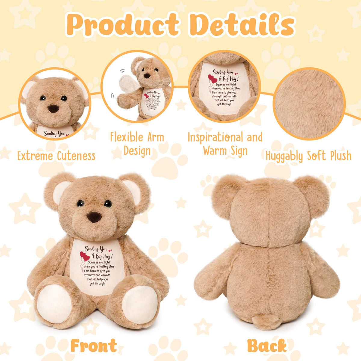 WoollyPearl plush fabric close-up highlights softness and safety.