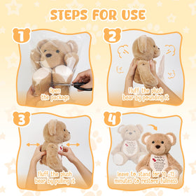 WoollyPearl thinking-of-you gift bear for meaningful occasions.