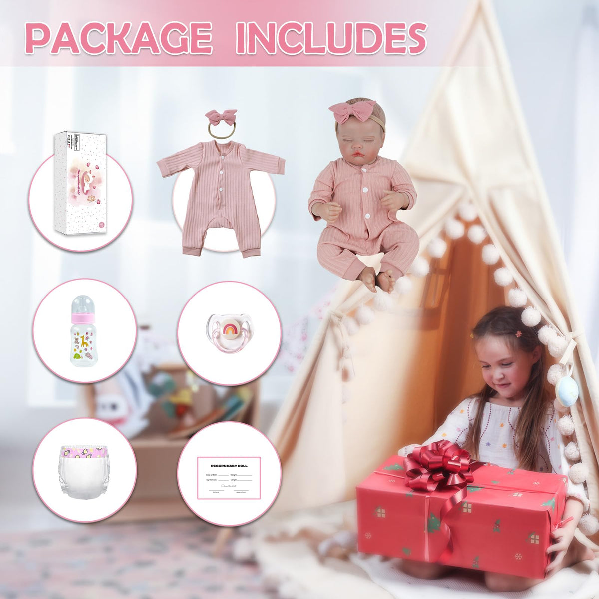 WOOROY gift box with accessories enhances the unboxing moment for kids.