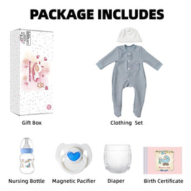 WOOROY clothing and diaper set helps kids dress and care for their new doll