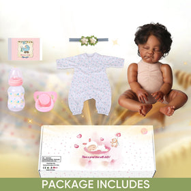 WOOROY fits newborn or preemie outfits for versatile dressing at 20 inches.