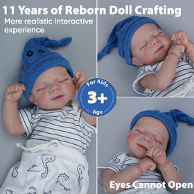 WOOROY reborn doll six-layer skin for realistic texture