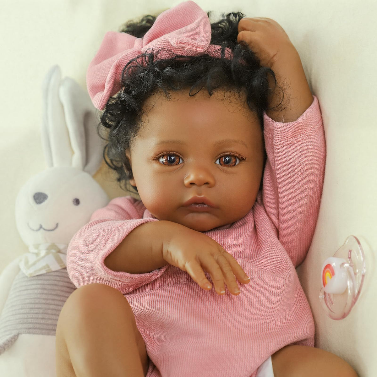 WOOROY Reborn Baby Doll clothes included for immediate gifting and play