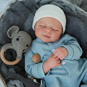 WOOROY reborn baby doll hands and feet with soft vinyl texture for gentle handling