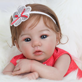WOOROY Reborn doll with soft vinyl limbs for gentle play.