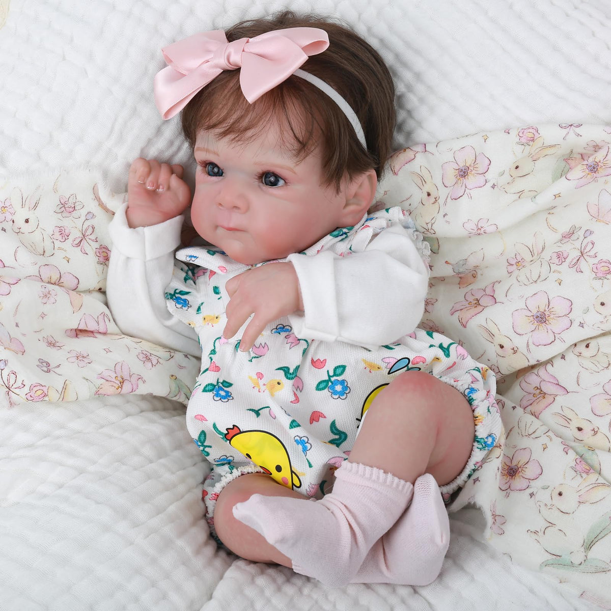WOOROY rooted hair ready to style for authentic newborn look