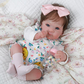 WOOROY reborn doll soft body and vinyl limbs ideal for cuddling