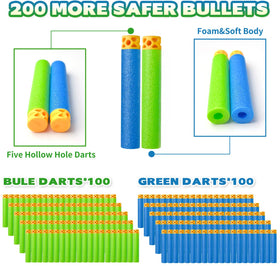 Wordot Nerf two-teams setup enables organized, competitive games.