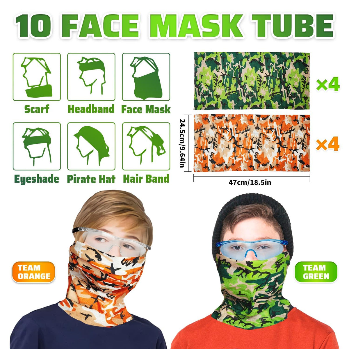 Wordot kid size protective glasses for eye safety during games