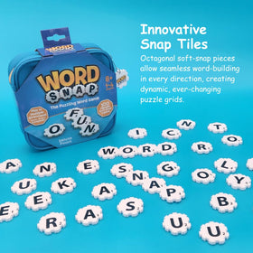 Wordsnap players build words in multiple directions for varied challenges.
