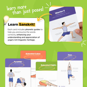 WorkoutLabs Yoga Cards pose instruction details: alignment tips, modifications, safety reminders.