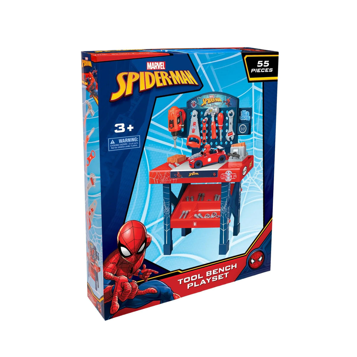 Official Marvel licensed Spider-Man branding inspires authentic role-play.