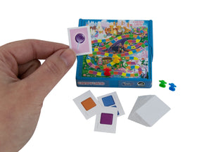 World's Smallest Candy Land miniature-box showing familiar game in compact form.
