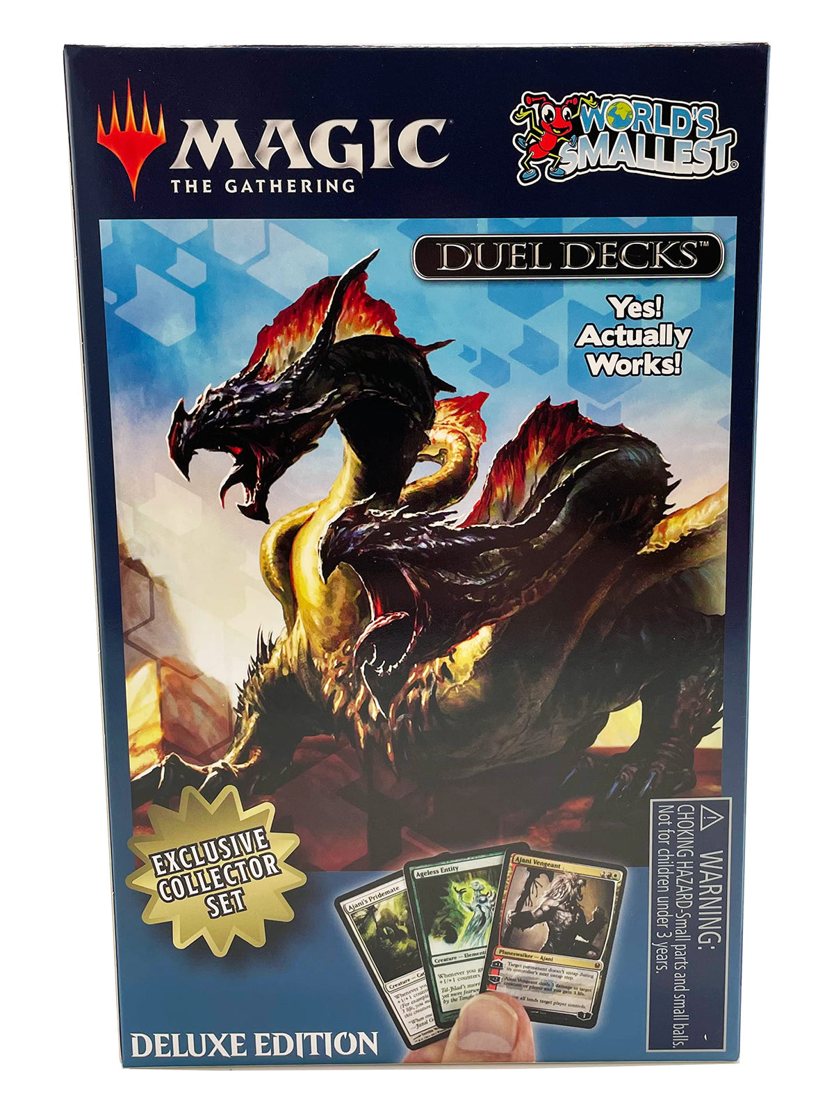 Exclusive World's Smallest Magic dice set for precise, fast rolls.