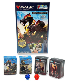 World's Smallest Magic Heroes vs Monsters decks ideal for tabletop battles.