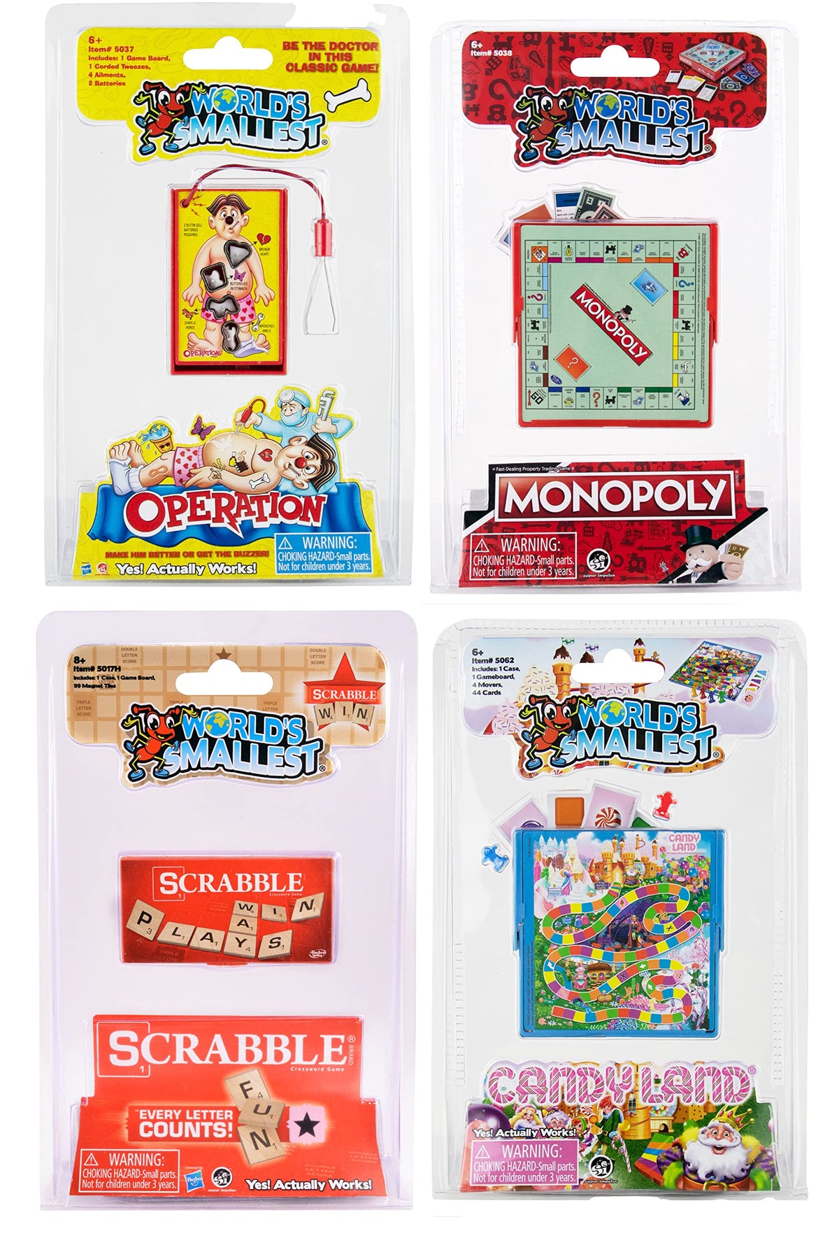 World's Smallest Monopoly pocketboard close-up for travel-friendly family play.