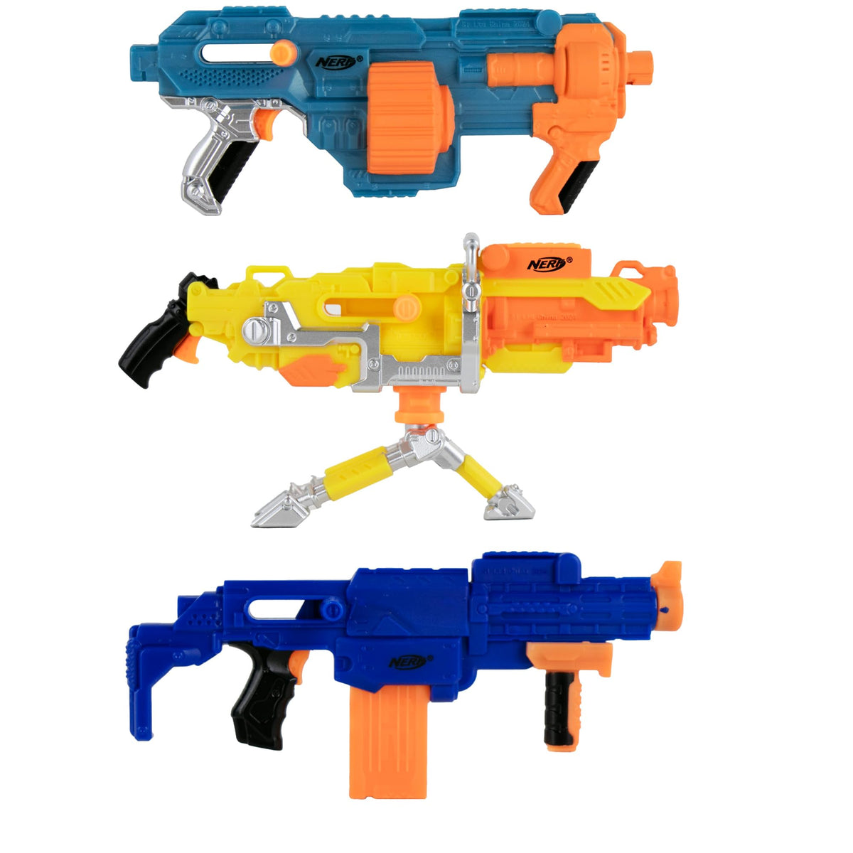 World's Smallest Nerf Elite Retaliator blaster, pocket-sized precision for quick skirmishes.
