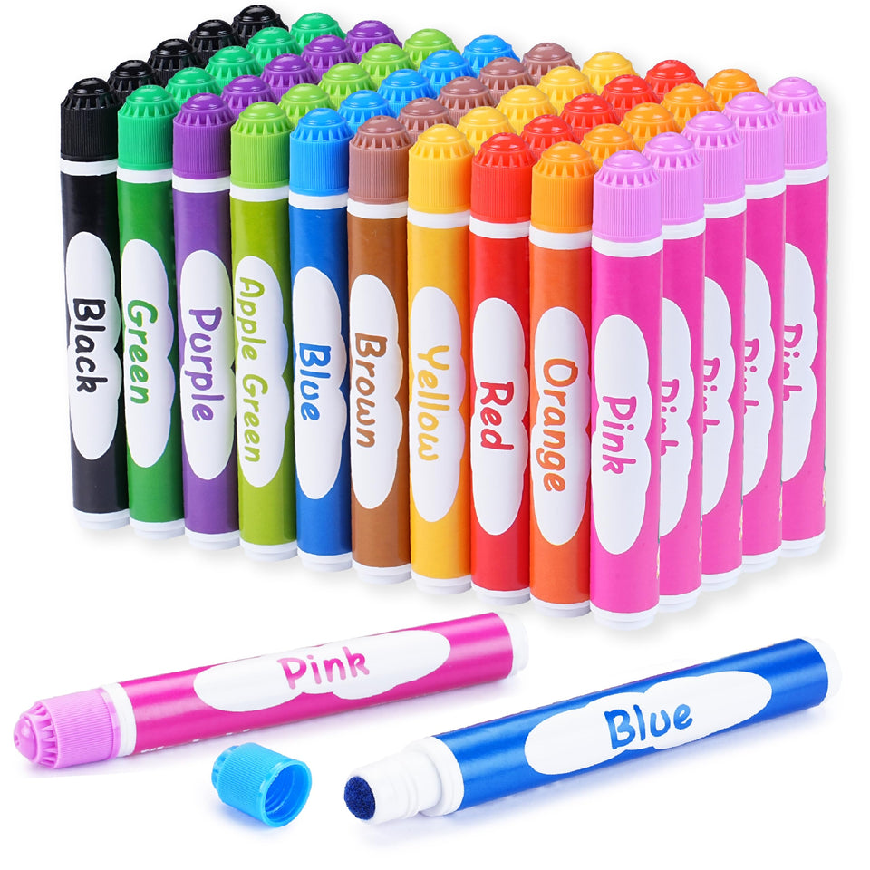 WOSWEL dot-markers-50-pack bright colors for kids' art projects.