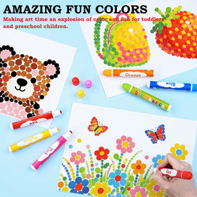 WOSWEL dot-markers classroom-friendly set for group activities.