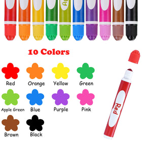 WOSWEL dot-markers non-toxic ink meets safety standards for play.