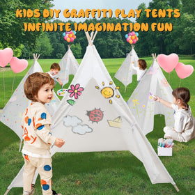 WOUDY teepees are easy to assemble and portable
