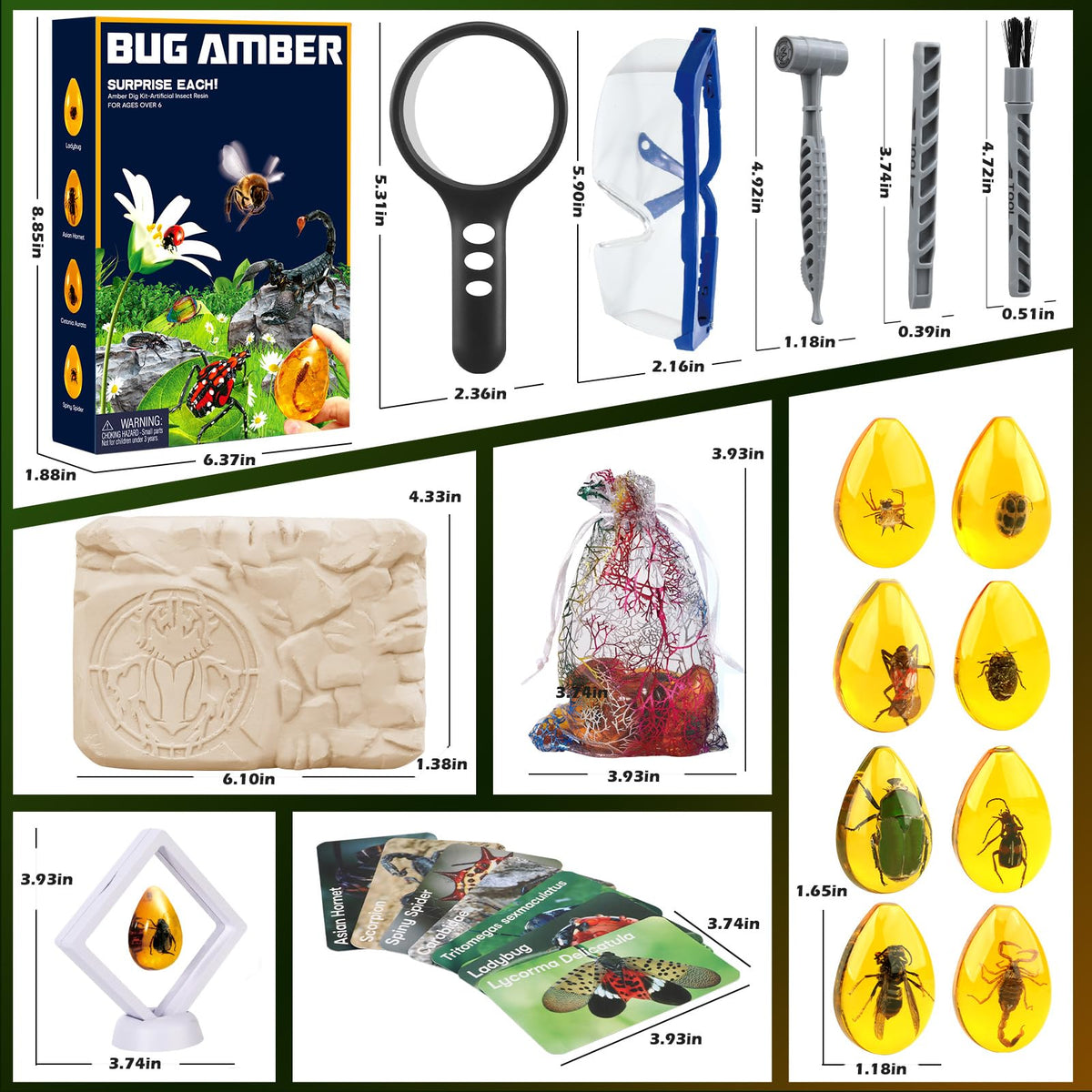 Woumserta display stand and storage bag showcase finds.