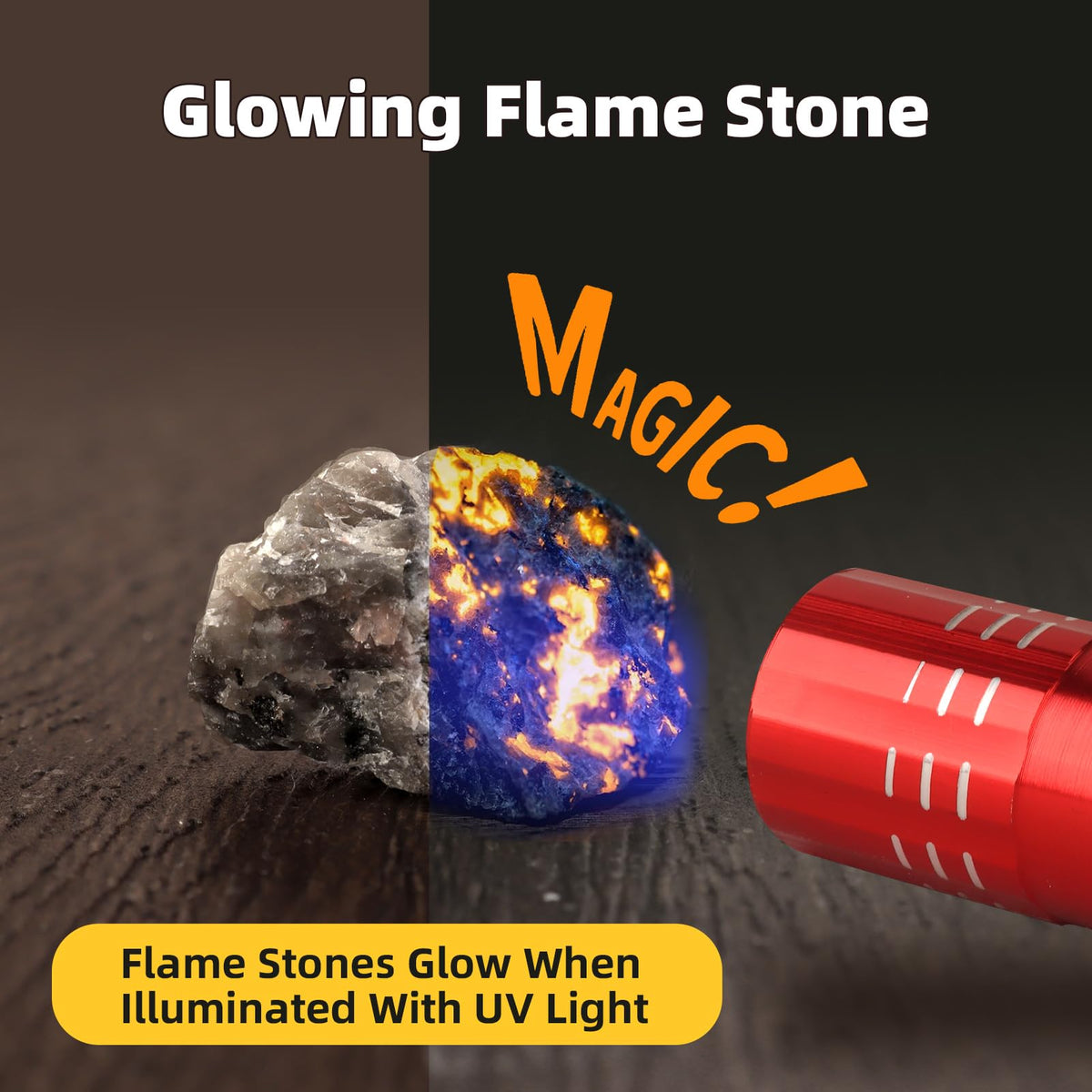Woumserta Volcano Dig Kit information booklet with gem and volcano insights