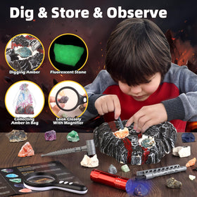 Woumserta Volcano Dig Kit tools set for precise digging