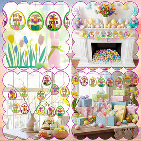 Wovnet Easter ornaments kit: ready for festive display