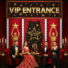 WovWeave VIP Entrance header banner highlights VIP signage for events
