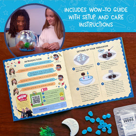 Exclusive audio content from Wow in the World enhances the learning experience.