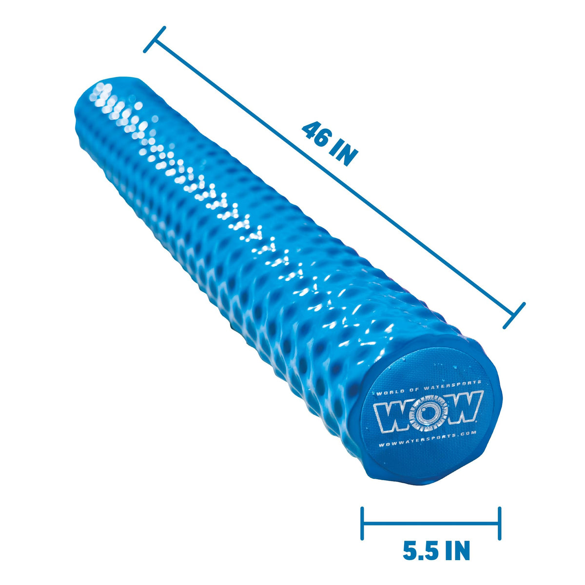 WOW Sports 46-inch pool noodle built for durability in sun and chlorine