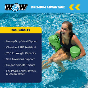 WOW Sports triple-dip coating withstands UV and wear in outdoor pools