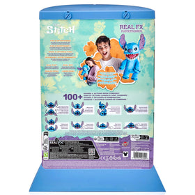 Alien capsule display case for showcasing Stitch Puppetronic on a shelf or desk