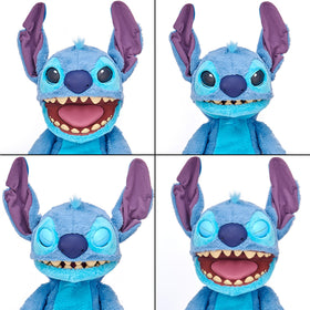 Stitch Puppetronic mouth movement adds lifelike dialogue during playtime