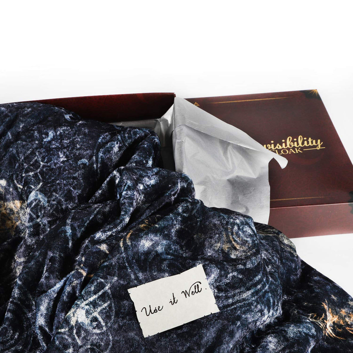 WOW! STUFF invisibility cloak app-scene lets you film vanish moments with the cloak.