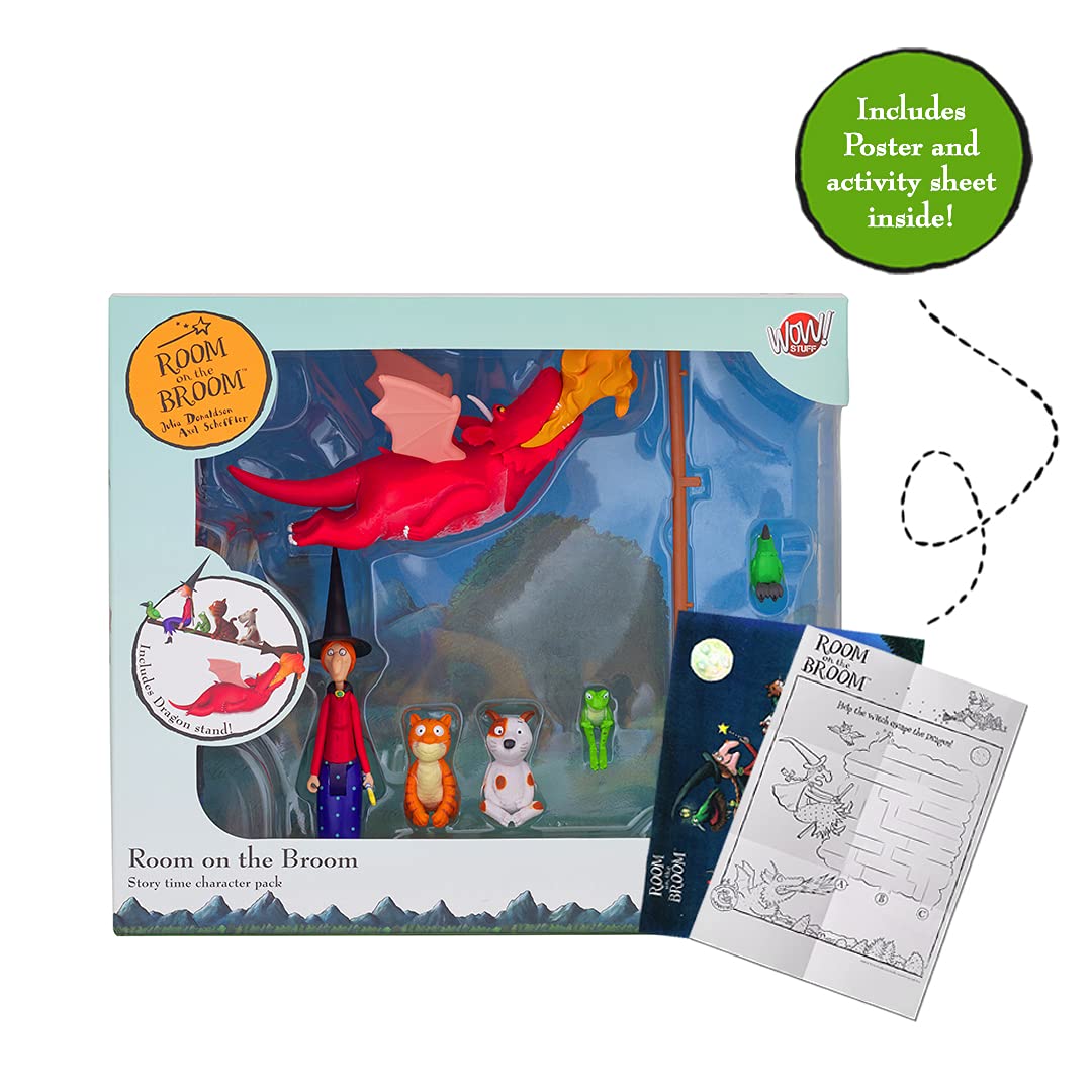 WOW! STUFF Room On The Broom Activity sheet included for learning fun.