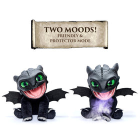 WOW! STUFF Toothless Puppetronic at 10-inch tall invites cuddly, cinematic reenactments.