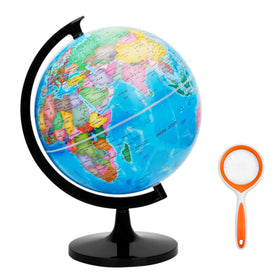 WOWESOTICA World Globe assembly view for hands-on geography learning